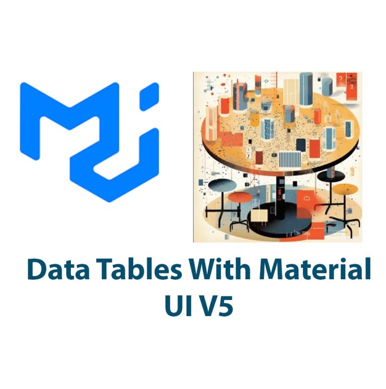Datatables With Material V5
