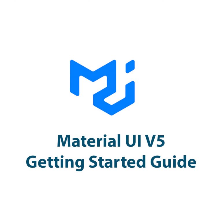 Material UI V5: Getting Started Guide